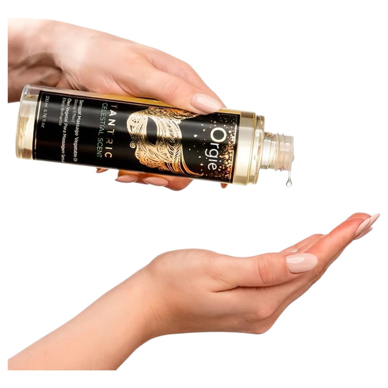 Orgie Tantric Celestial - érzéki masszázsolaj (200 ml)