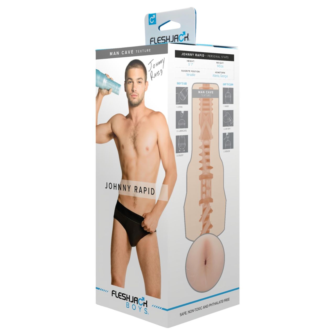 Fleshjack Johnny Rapid Man - élethű anál maszturbátor (testszínű) Fleshjack Johnny Rapid Man - élethű anál maszturbátor (testszínű)