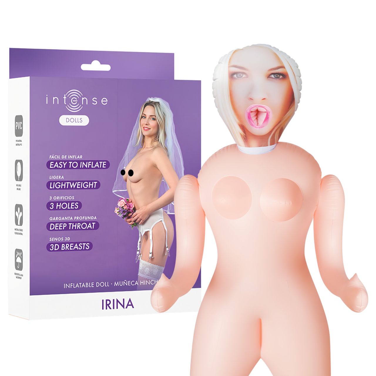 Intense Dolls Irina - felfújható guminő férfiaknak