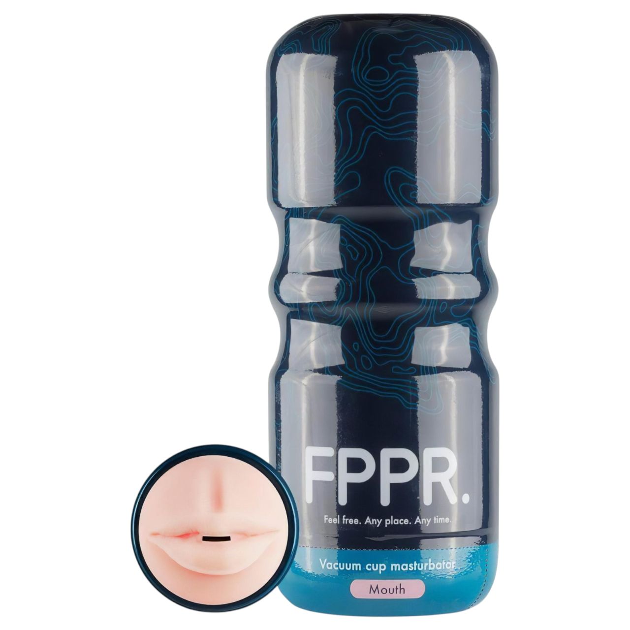 FPPR. - élethű száj maszturbátor (testszínű)