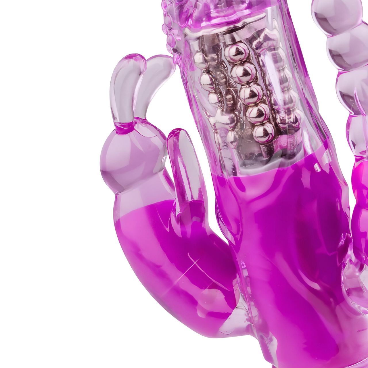 EasyToys Raving Rabbit - 3 ágú csiklókaros vibrátor (pink) EasyToys Raving Rabbit - 3 ágú csiklókaros vibrátor (pink)