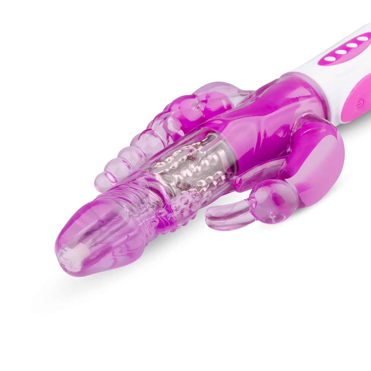 EasyToys Raving Rabbit - 3 ágú csiklókaros vibrátor (pink) EasyToys Raving Rabbit - 3 ágú csiklókaros vibrátor (pink)