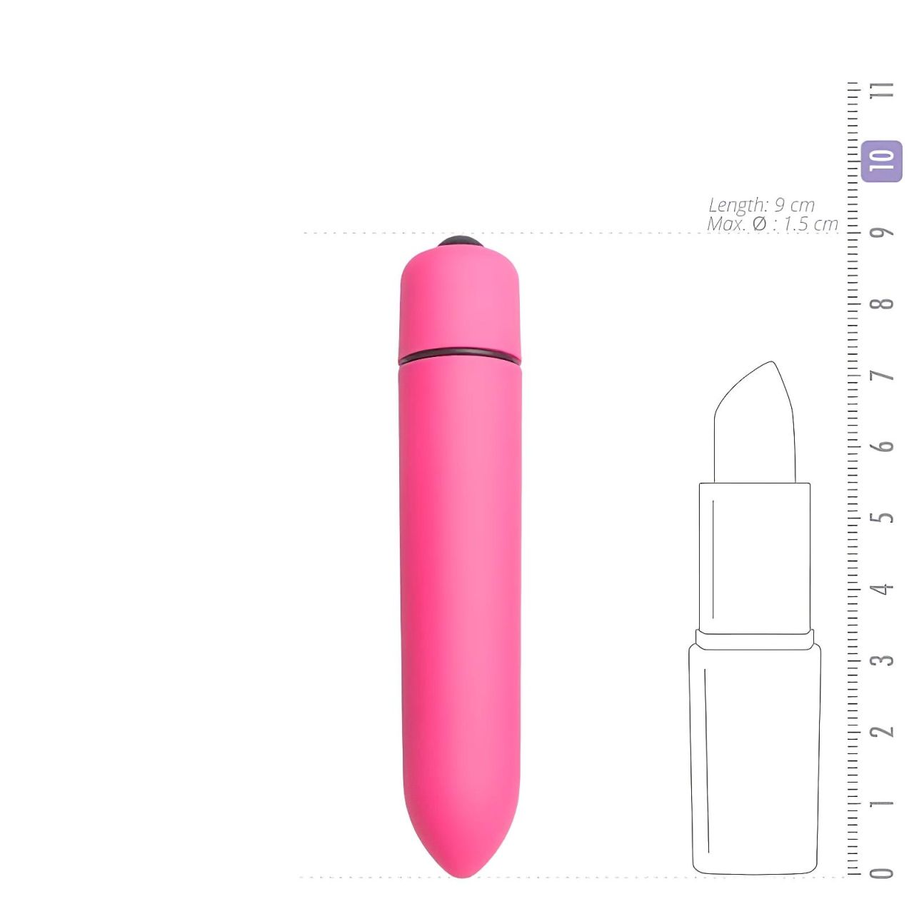 EasyToys Bullet - rúdvibrátor (pink) EasyToys Bullet - rúdvibrátor (pink)