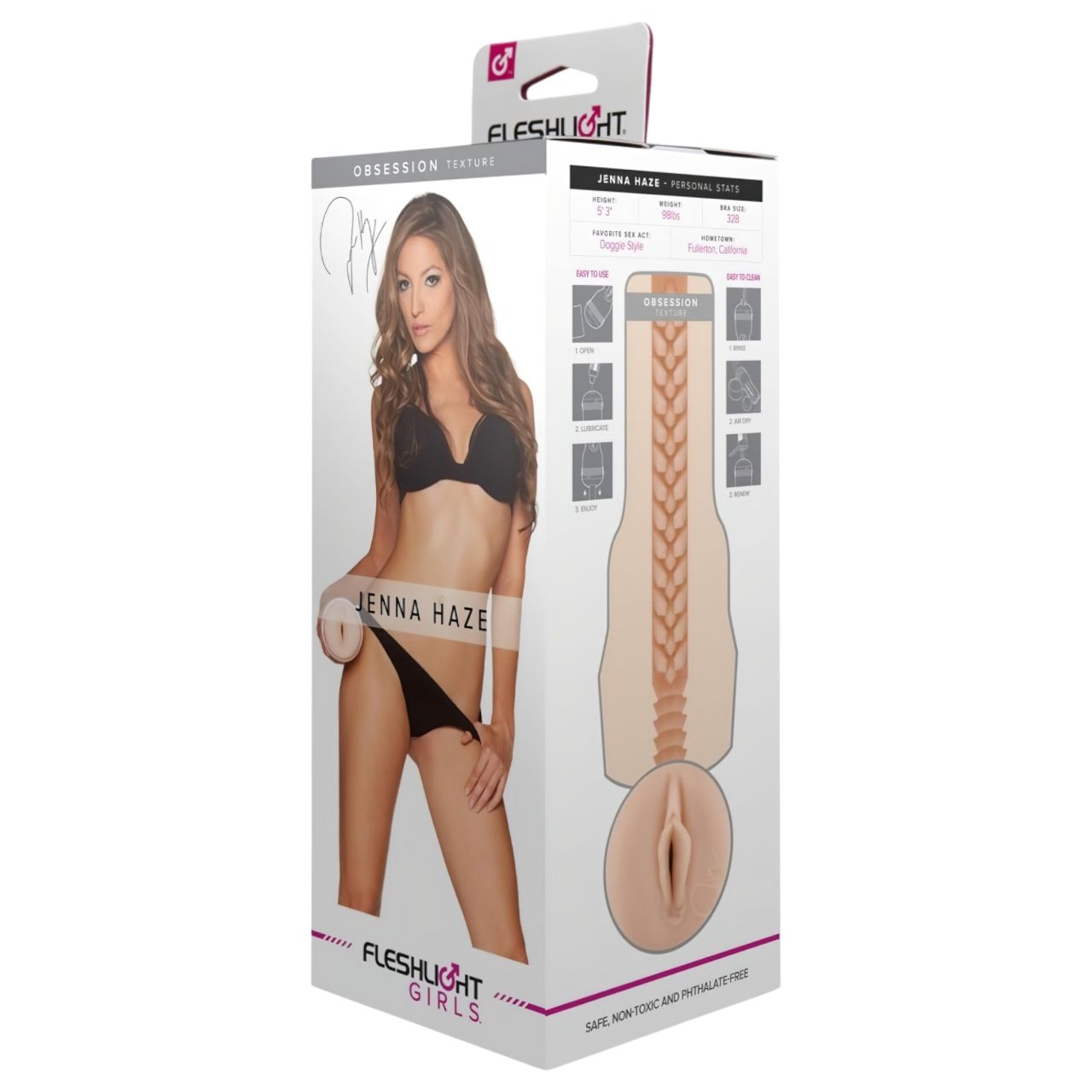 Fleshlight Jenna Haze Obsession - vaginamaszturbátor Fleshlight Jenna Haze Obsession - vaginamaszturbátor
