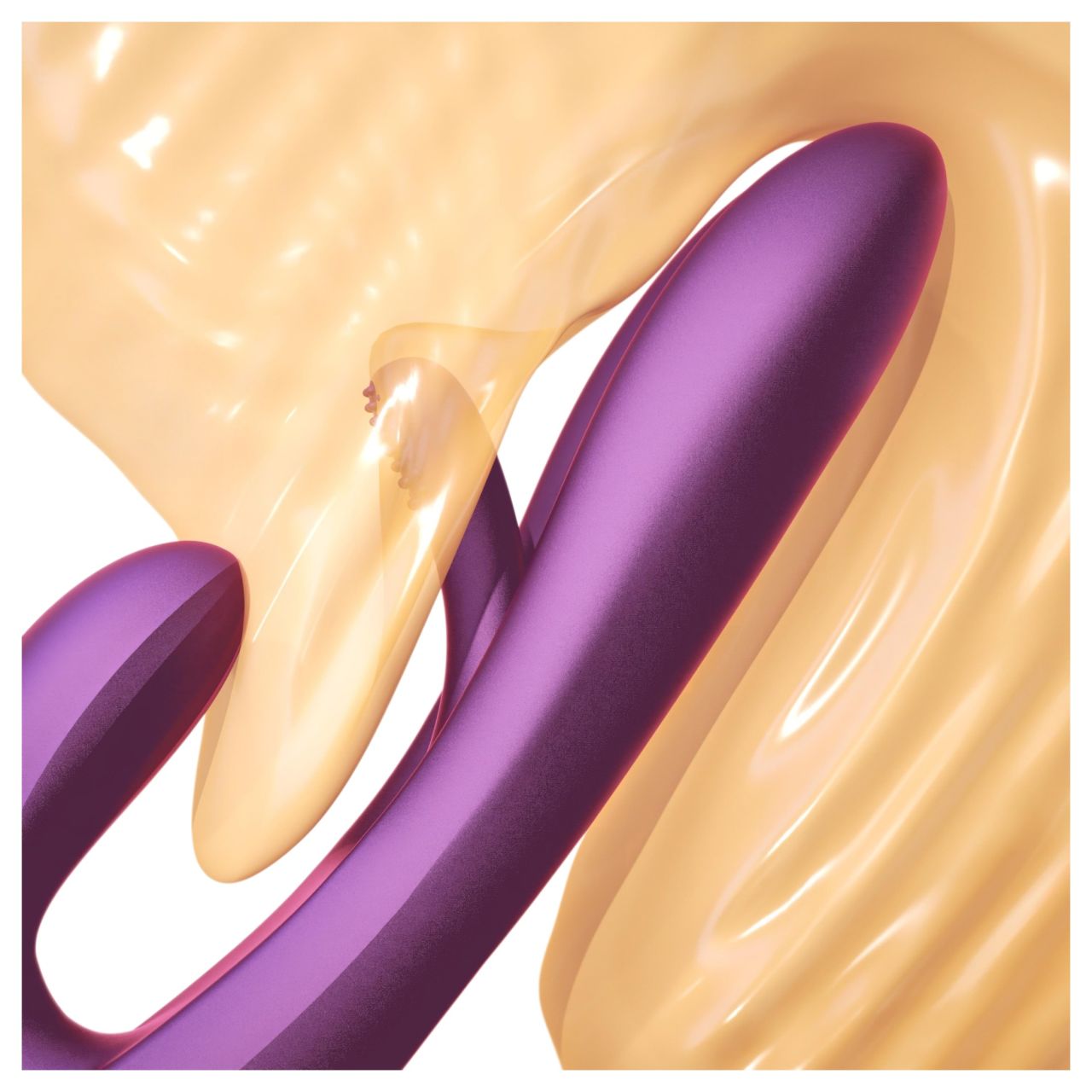Honey Play Box Terri - App-vezérelt csiklókaros vibrátor (lila) Honey Play Box Terri - App-vezérelt csiklókaros vibrátor (lila)