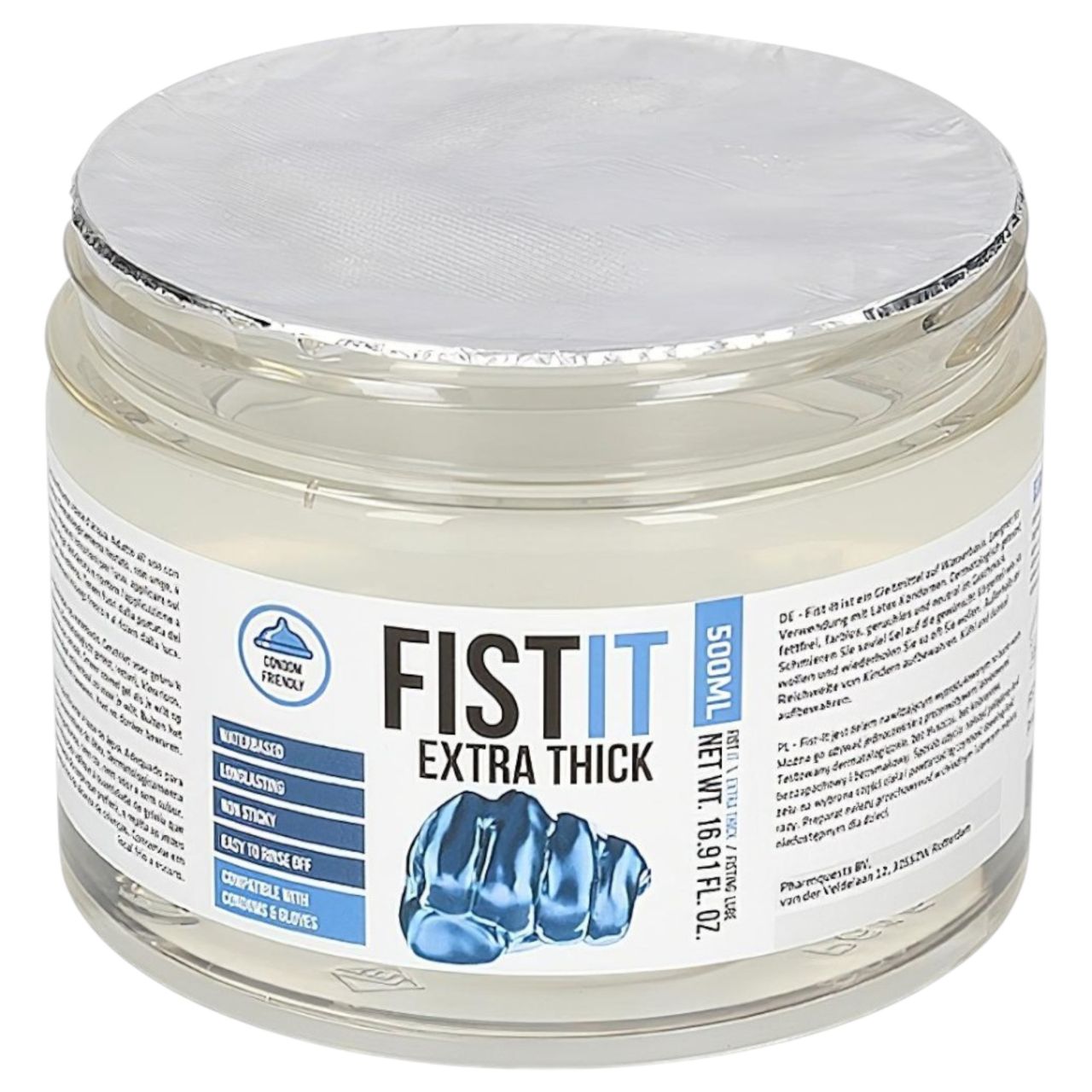 Fist It - extra sűrű vízbázisú fisting síkosító (500 ml)