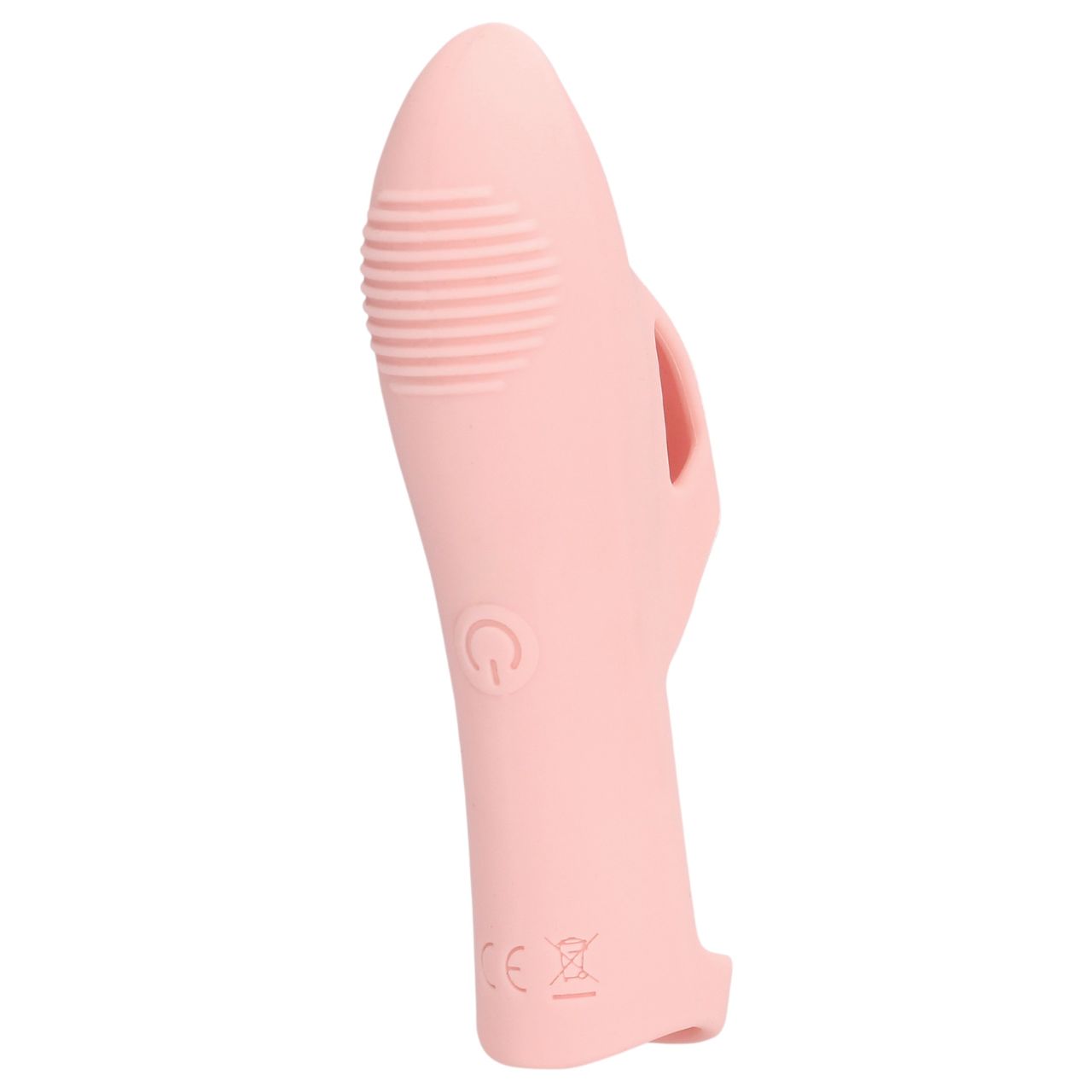 Loveline - bordázott ujjvibrátor csiklóizgató (pink)