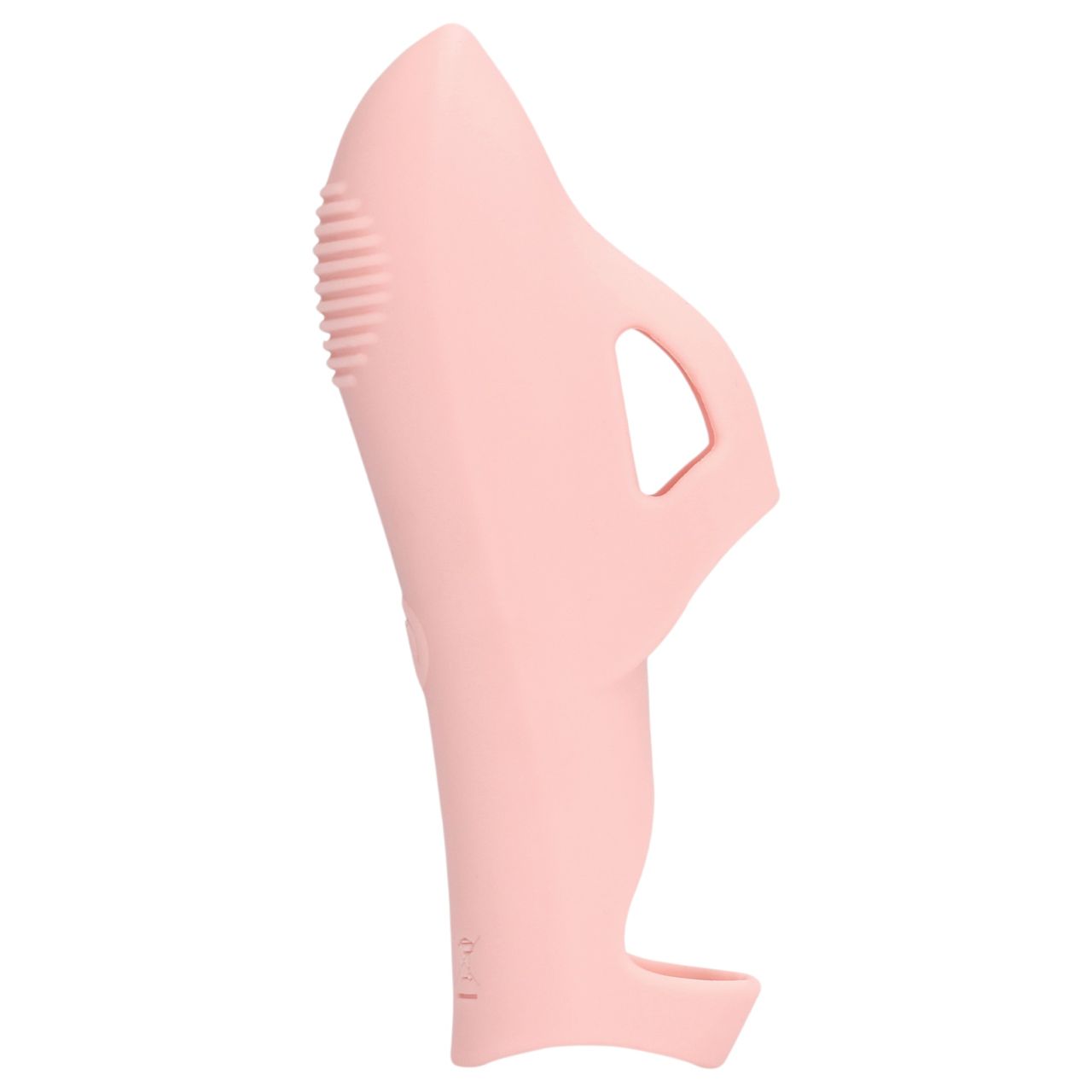 Loveline - bordázott ujjvibrátor csiklóizgató (pink)