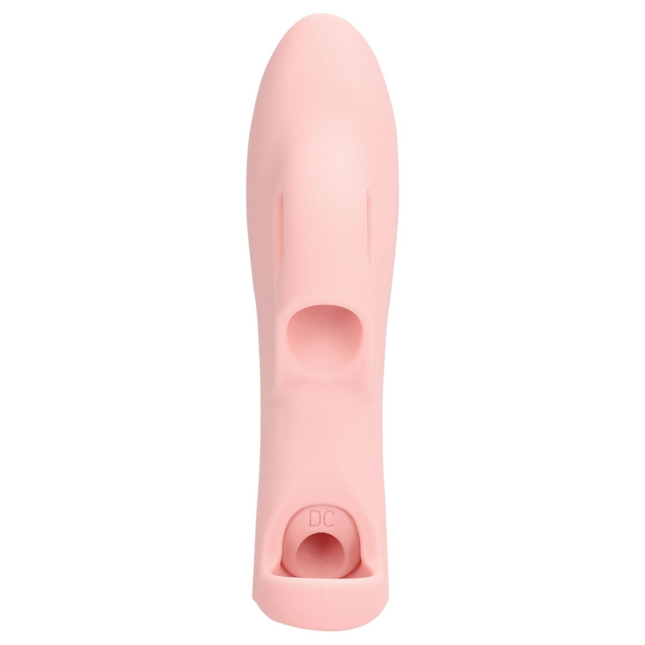 Loveline - bordázott ujjvibrátor csiklóizgató (pink)