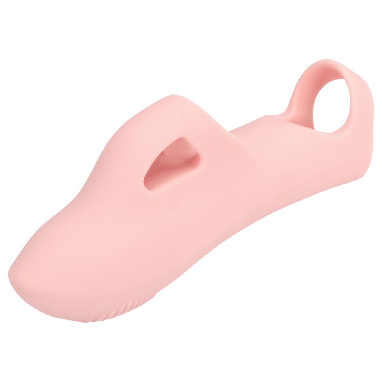 Loveline - bordázott ujjvibrátor csiklóizgató (pink)