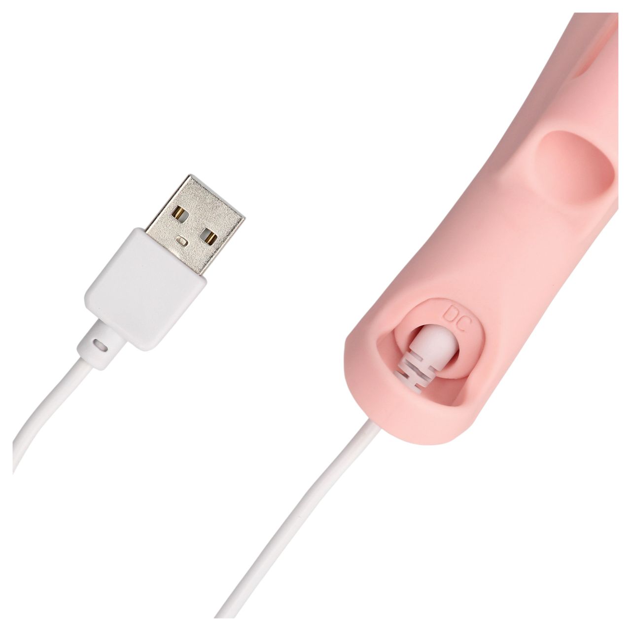 Loveline - bordázott ujjvibrátor csiklóizgató (pink)