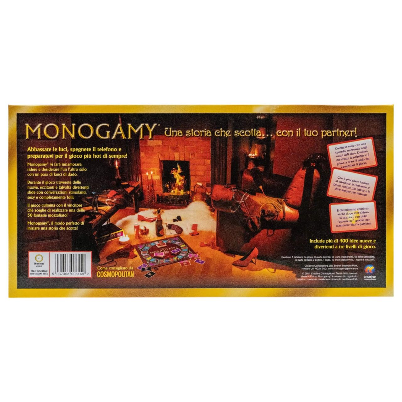 Monogamy - erotikus felnőtt társasjáték pároknak (olasz)