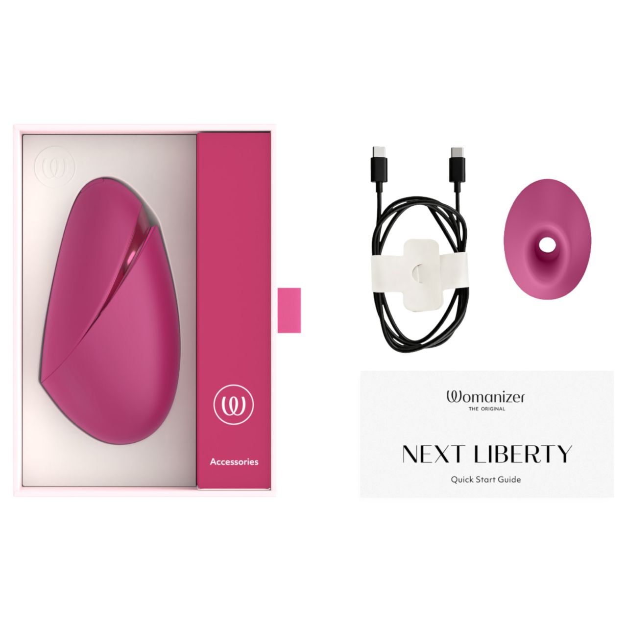 Womanizer Next Liberty - léghullámos csiklóizgató (rózsaszín) Womanizer Next Liberty - léghullámos csiklóizgató (rózsaszín)
