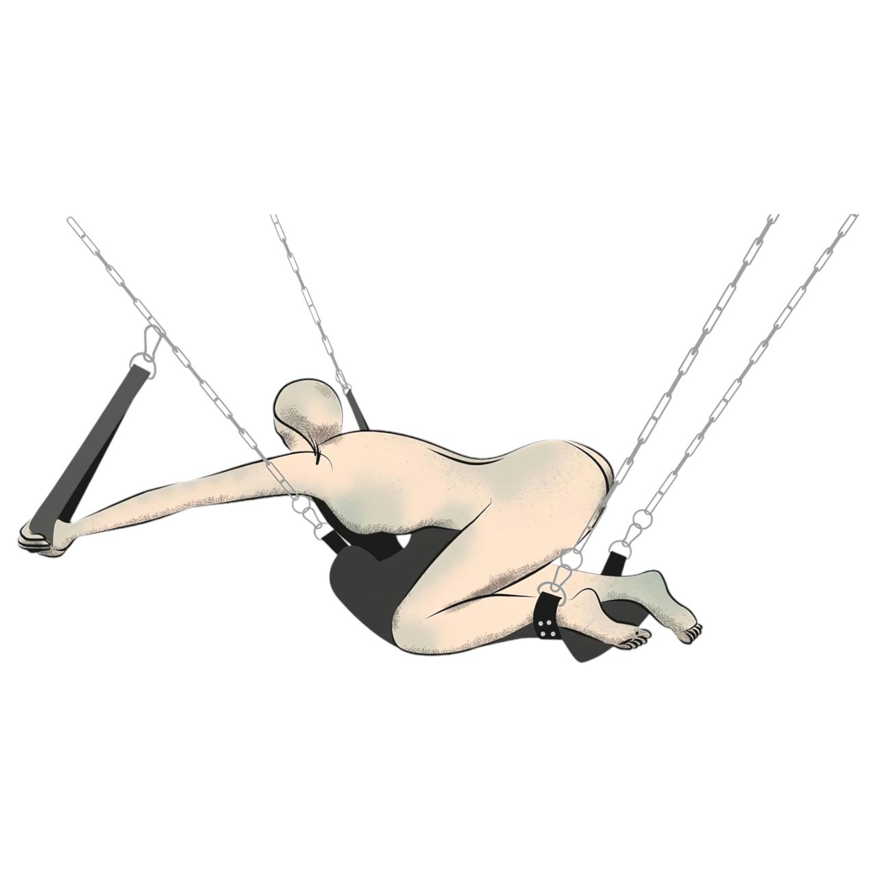 You2Toys Sex Swing - szexhinta (fekete) You2Toys Sex Swing - szexhinta (fekete)