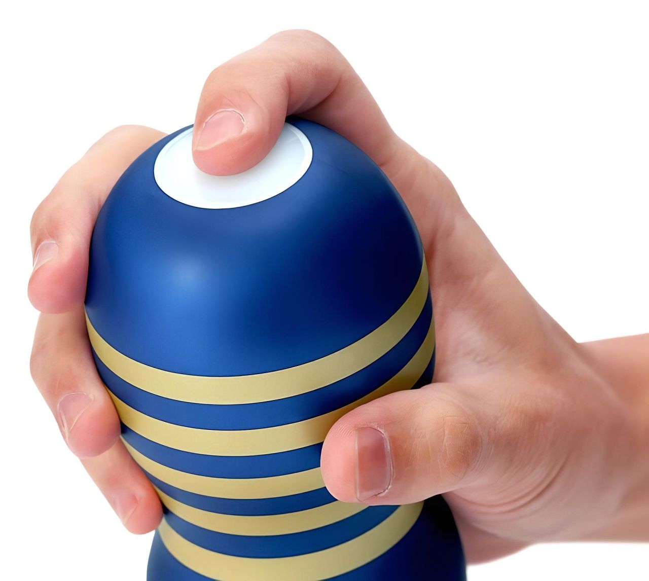 TENGA Premium Original - eldobható maszturbátor férfiaknak (kék) TENGA Premium Original - eldobható maszturbátor férfiaknak (kék)