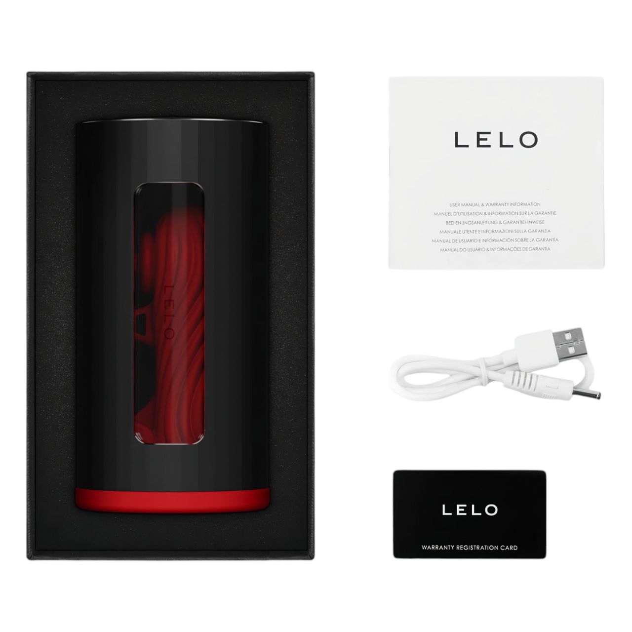LELO F1s V3 - interaktív maszturbátor férfiaknak (piros) LELO F1s V3 - interaktív maszturbátor férfiaknak (piros)