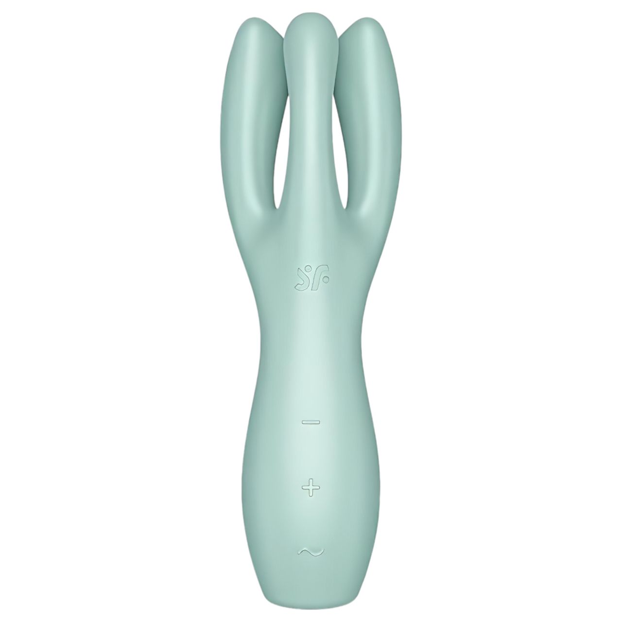 / Satisfyer Threesome 3 - akkus csikló vibrátor, csiklóizgató (menta)