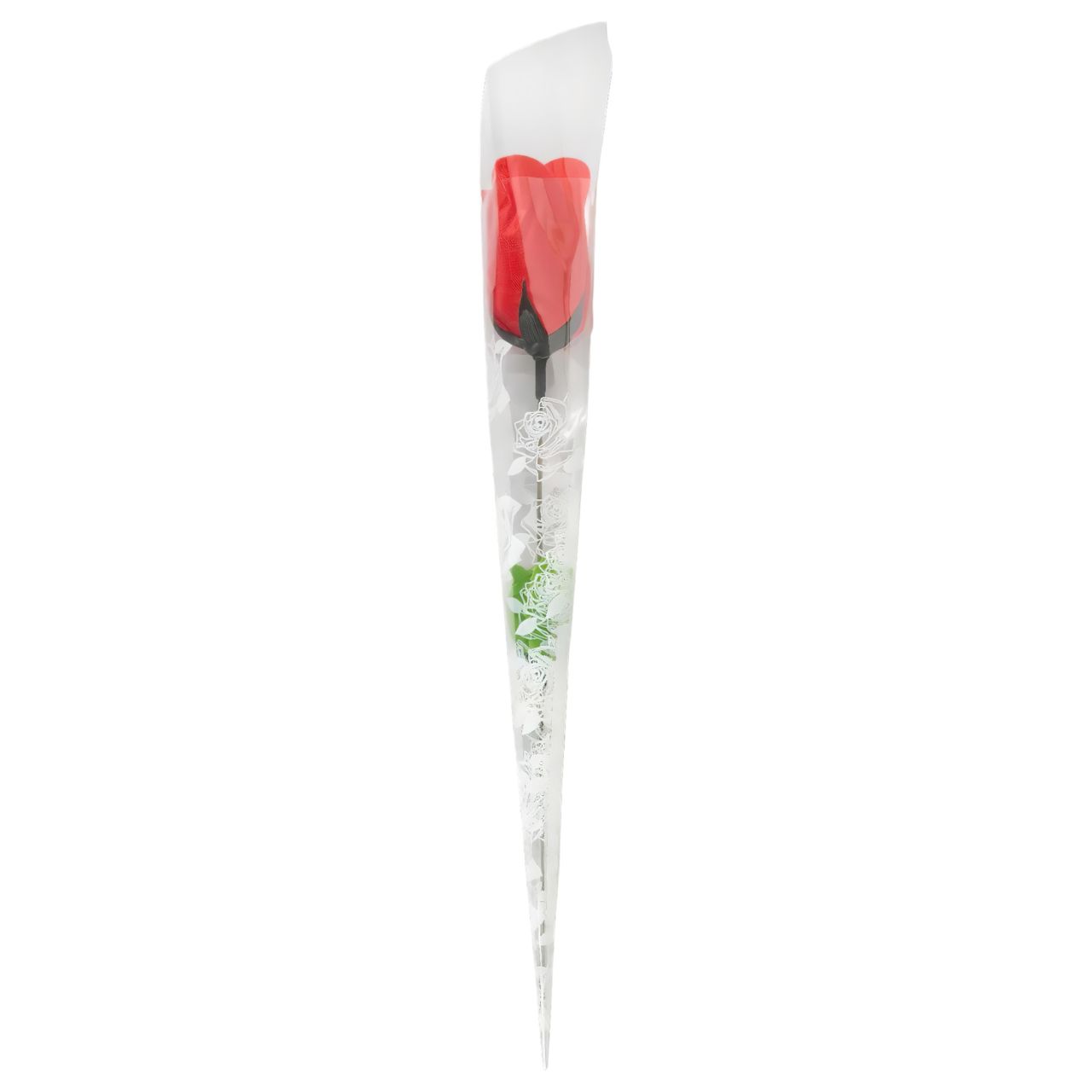 Panty Rose - piros rózsaszálba rejtett tanga (S-L)