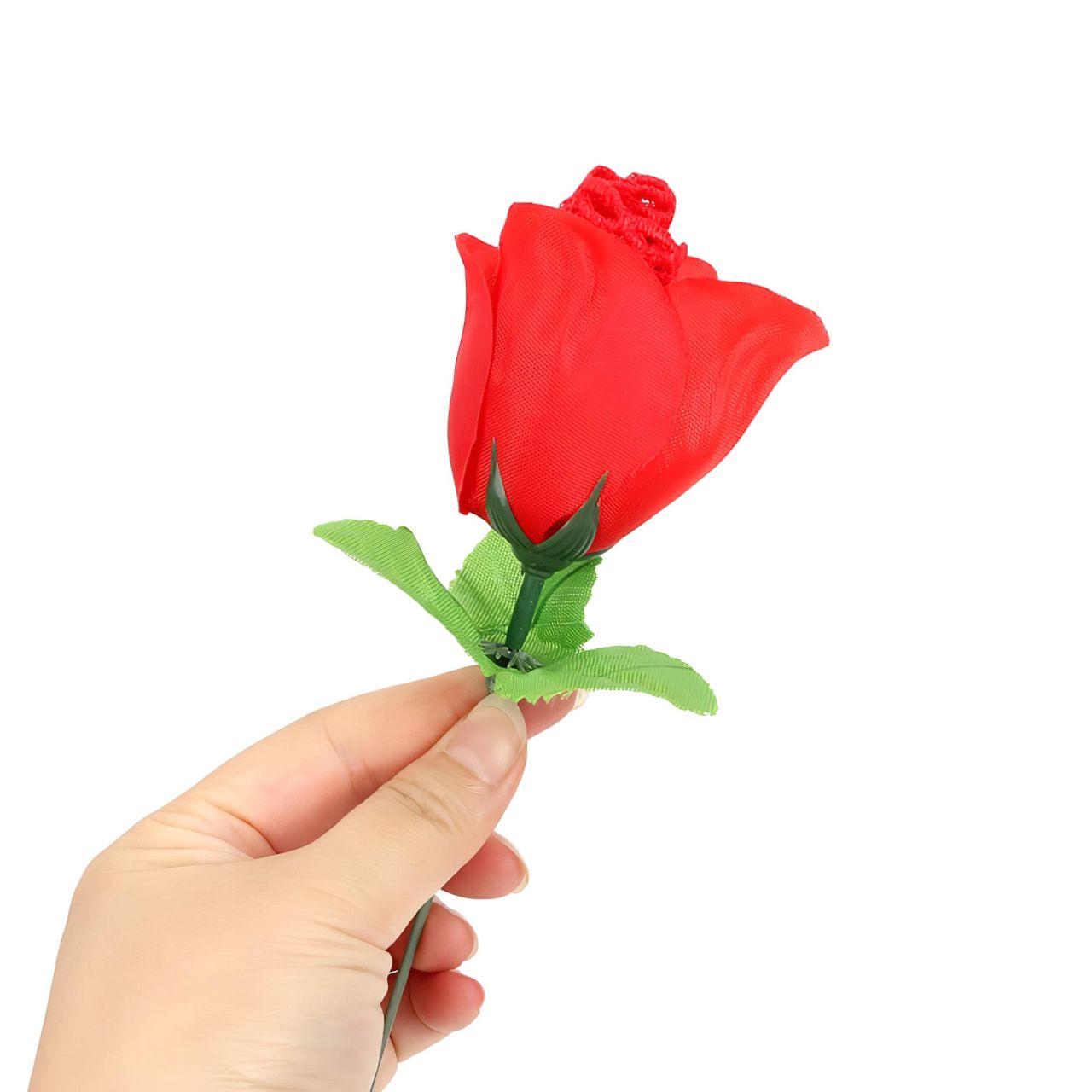 Panty Rose - piros rózsaszálba rejtett tanga (S-L)