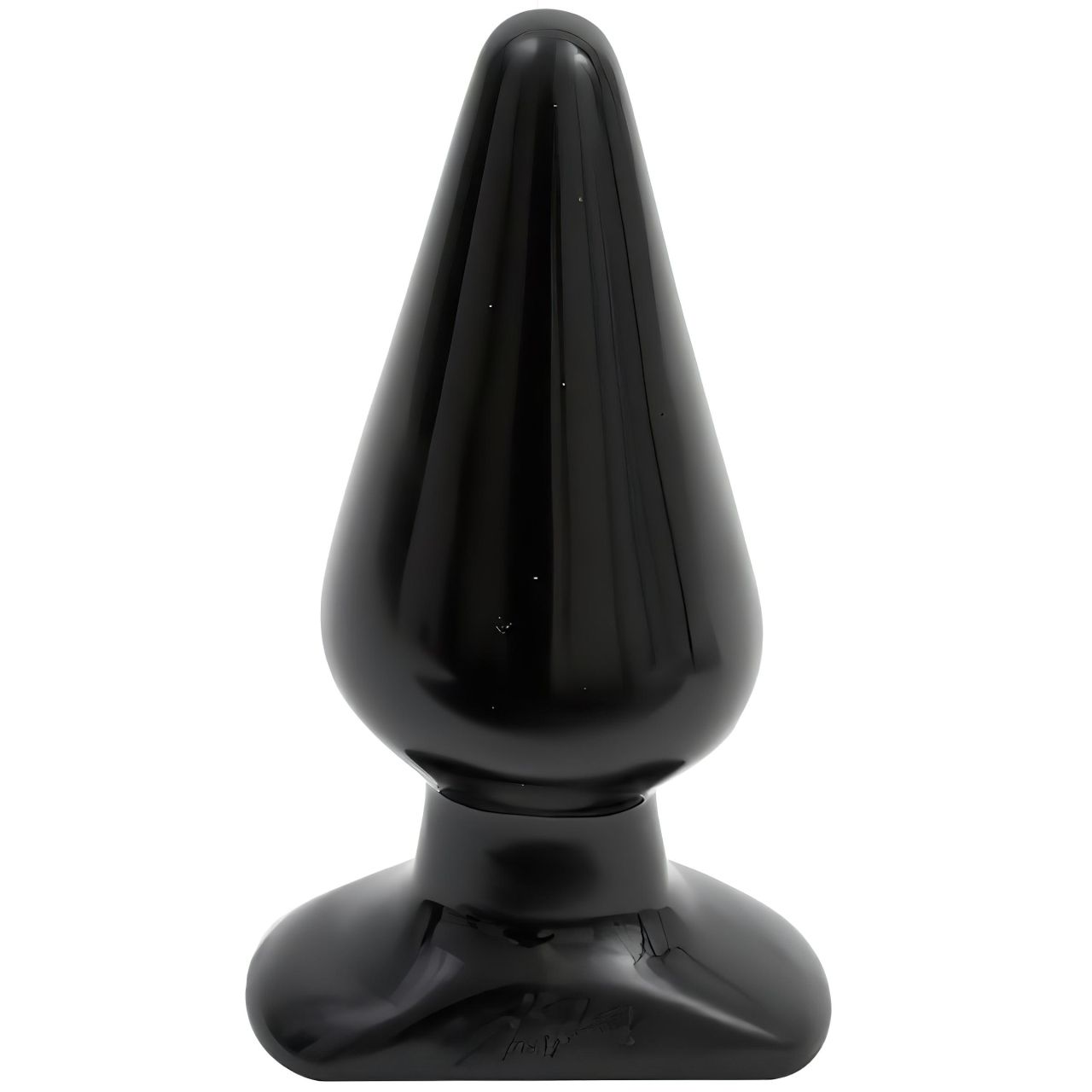 Doc Johnson fekete anál plug - classic, nagy (14,5 cm)
