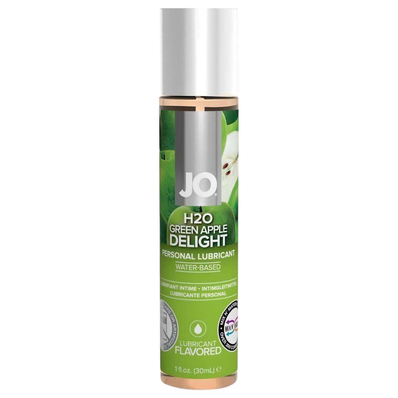 System JO H2O - zöldalma ízű vízbázisú síkosító (30 ml)