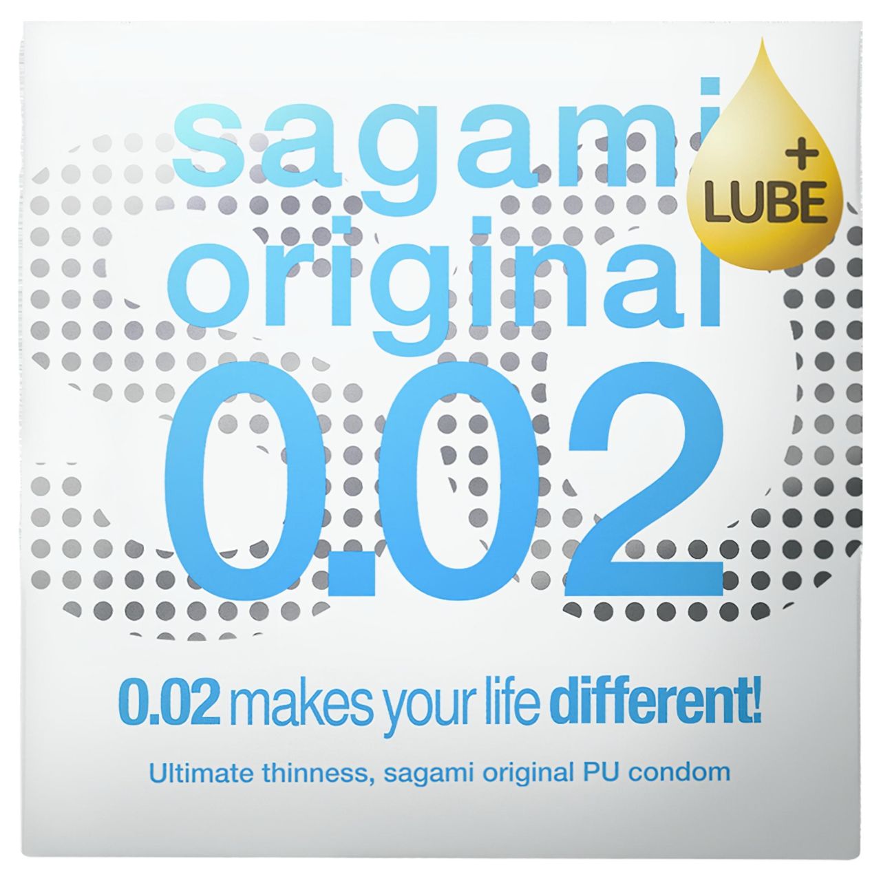 Sagami Original 0,02 - extra síkosított óvszer - 55 mm (1 db)