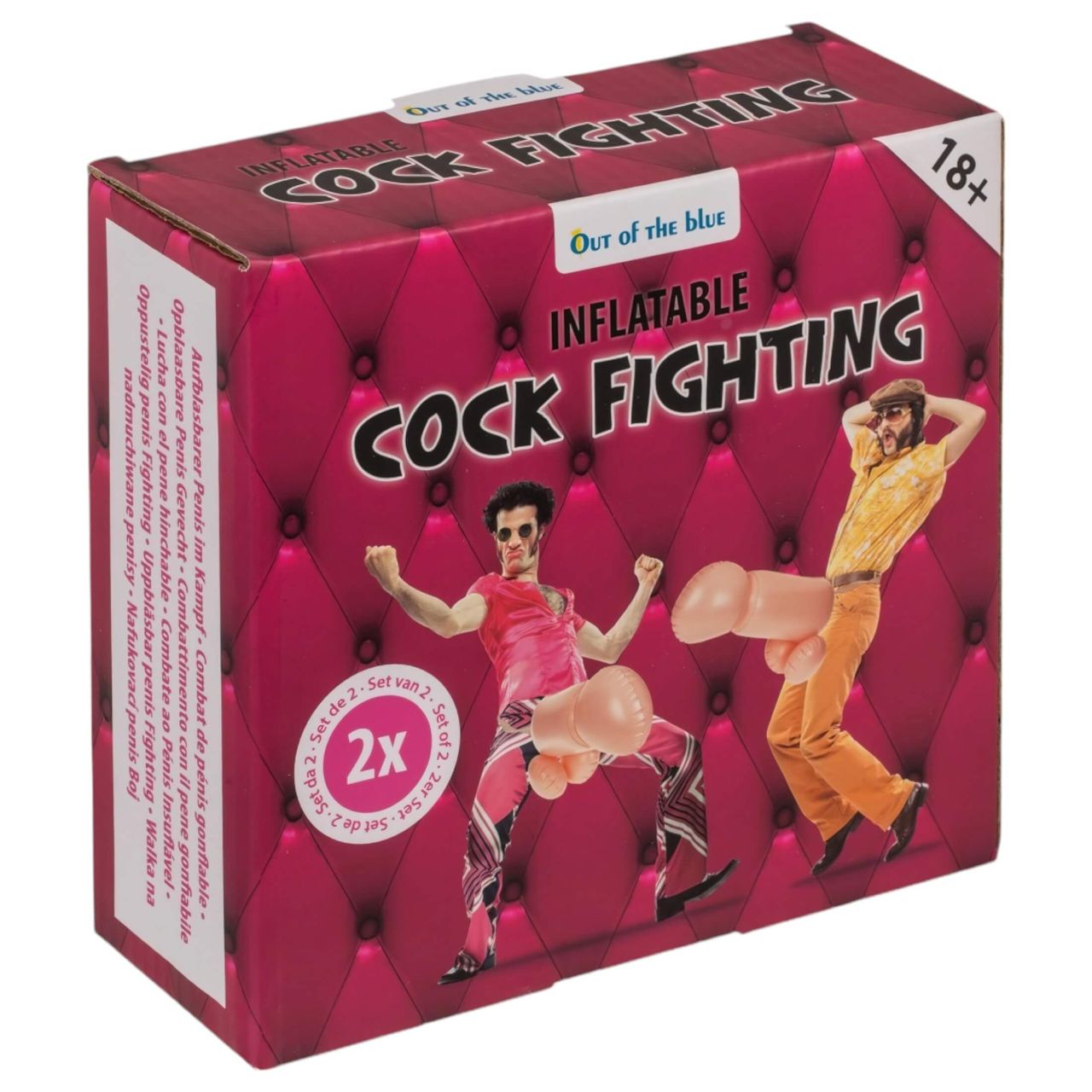 Cock Fighting - felfújható felcsatolható pénisz (testszínű) Cock Fighting - felfújható felcsatolható pénisz (testszínű)