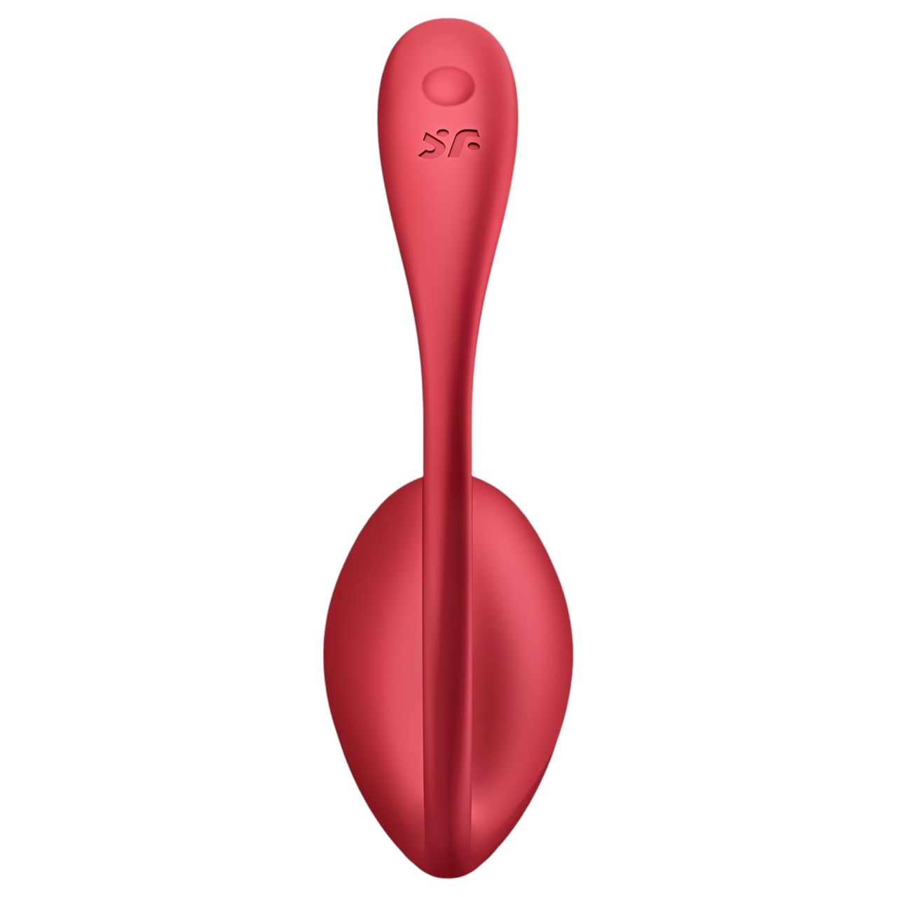 Satisfyer Shiny Petal - hordható rádiós vibrotojás (piros)