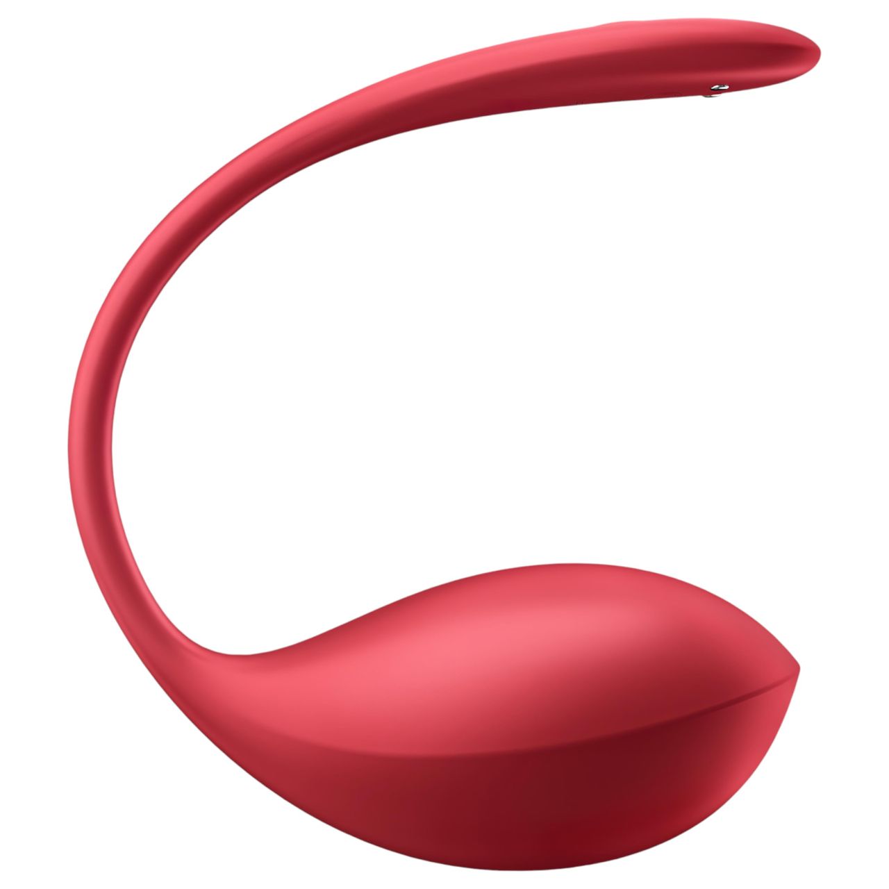 Satisfyer Shiny Petal - hordható rádiós vibrotojás (piros)