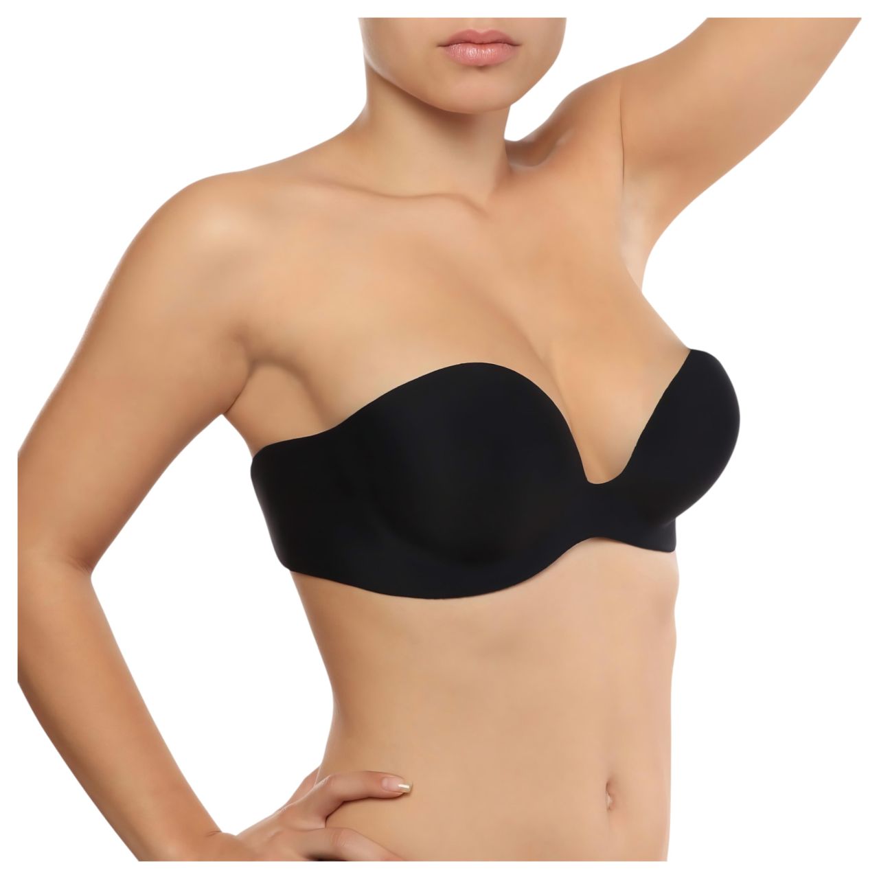 Bye Bra Gala A - rejtett Push-up melltartó (fekete) Bye Bra Gala A - rejtett Push-up melltartó (fekete)