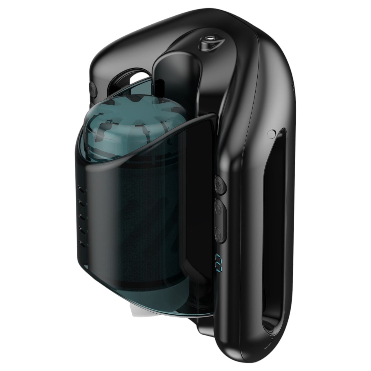Kaotik Labs Jetpack - kétkezes automata interaktív maszturbátor (fekete) Kaotik Labs Jetpack - kétkezes automata interaktív maszturbátor (fekete)