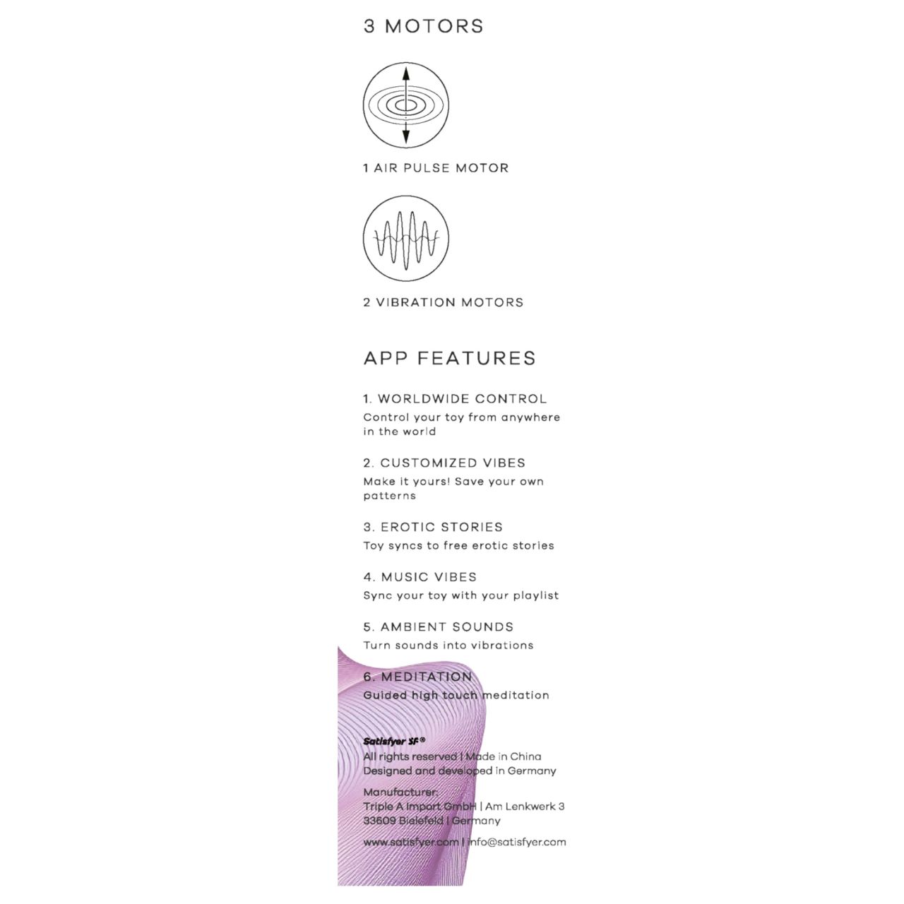 Satisfyer Pro 2 Gen4 - App-vezérelt léghullámos csiklóizgató (kék)