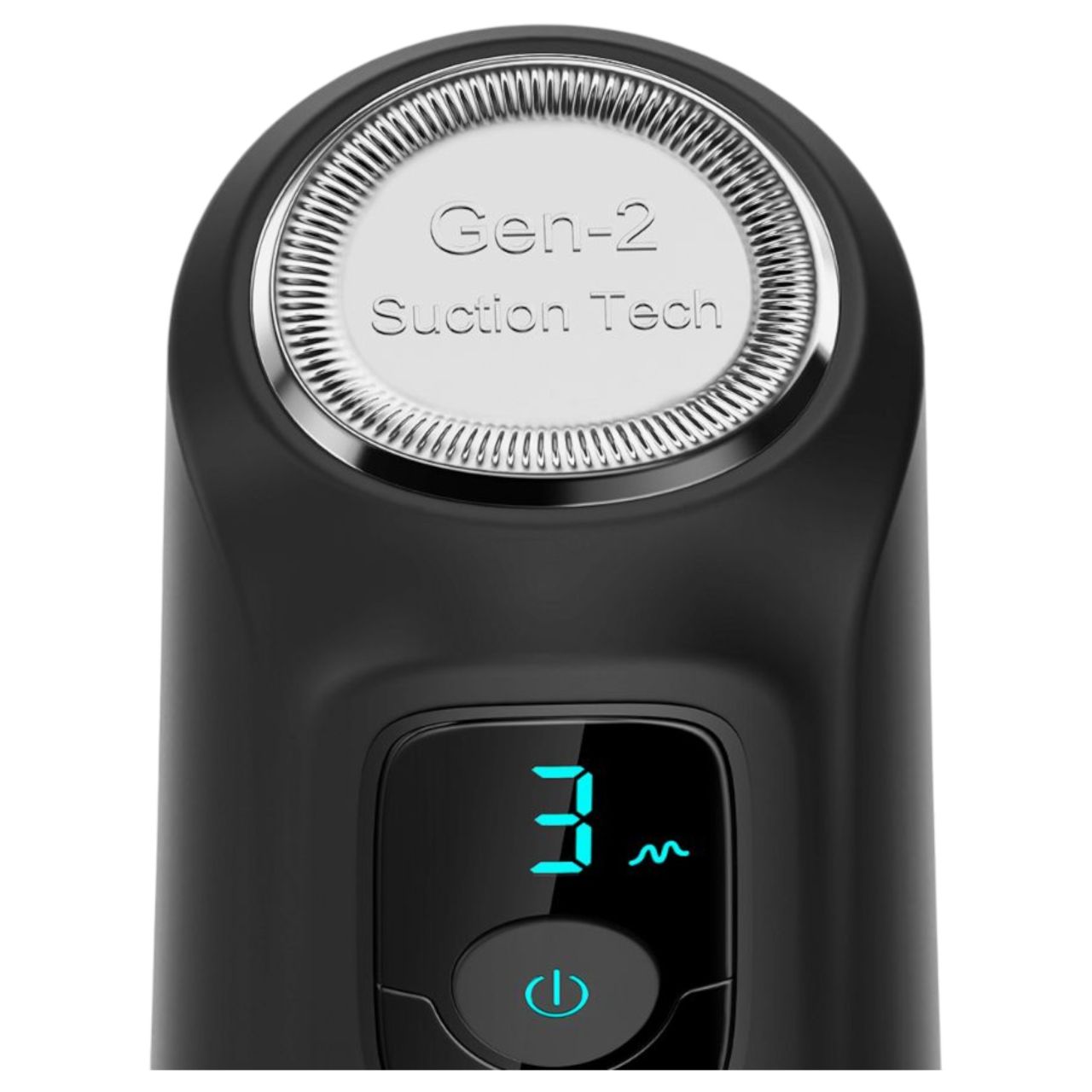 OTOUCH Airturn 4 - szívó-vibrációs automata maszturbátor (fekete)