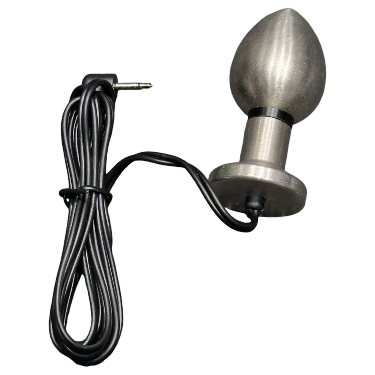 DG-LAB Matte Steel - kétpólusú acél elektro análkúp (ezüst) DG-LAB Matte Steel - kétpólusú acél elektro análkúp (ezüst)