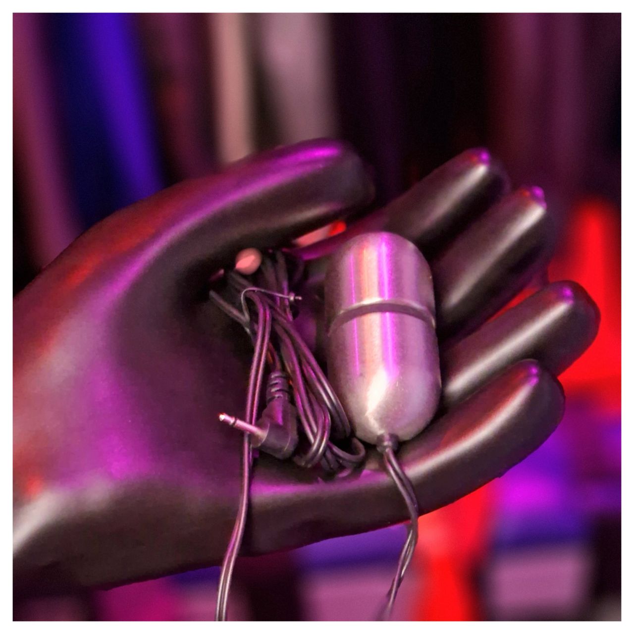 DG-LAB Matte Steel - kétpólusú, ovális acél elektróda (ezüst) DG-LAB Matte Steel - kétpólusú, ovális acél elektróda (ezüst)