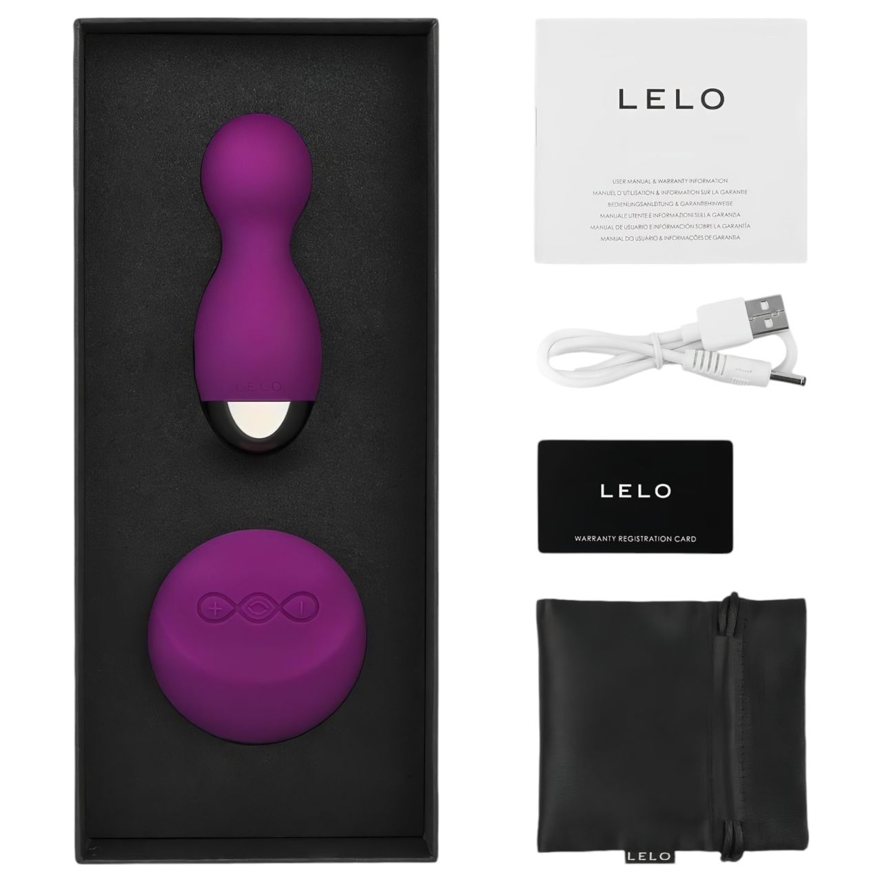 LELO Hula - forgó, vízálló vibrotojás (lila)