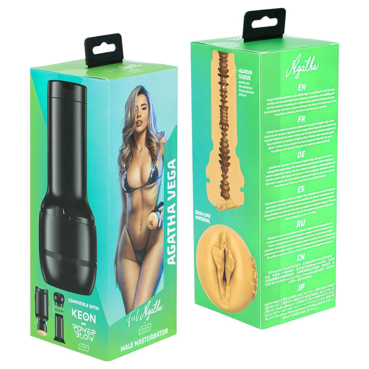 Kiiroo Agatha Vega - műpunci maszturbátor, PowerBlow kompatibilis (testszínű) Kiiroo Agatha Vega - műpunci maszturbátor, PowerBlow kompatibilis (testszínű)