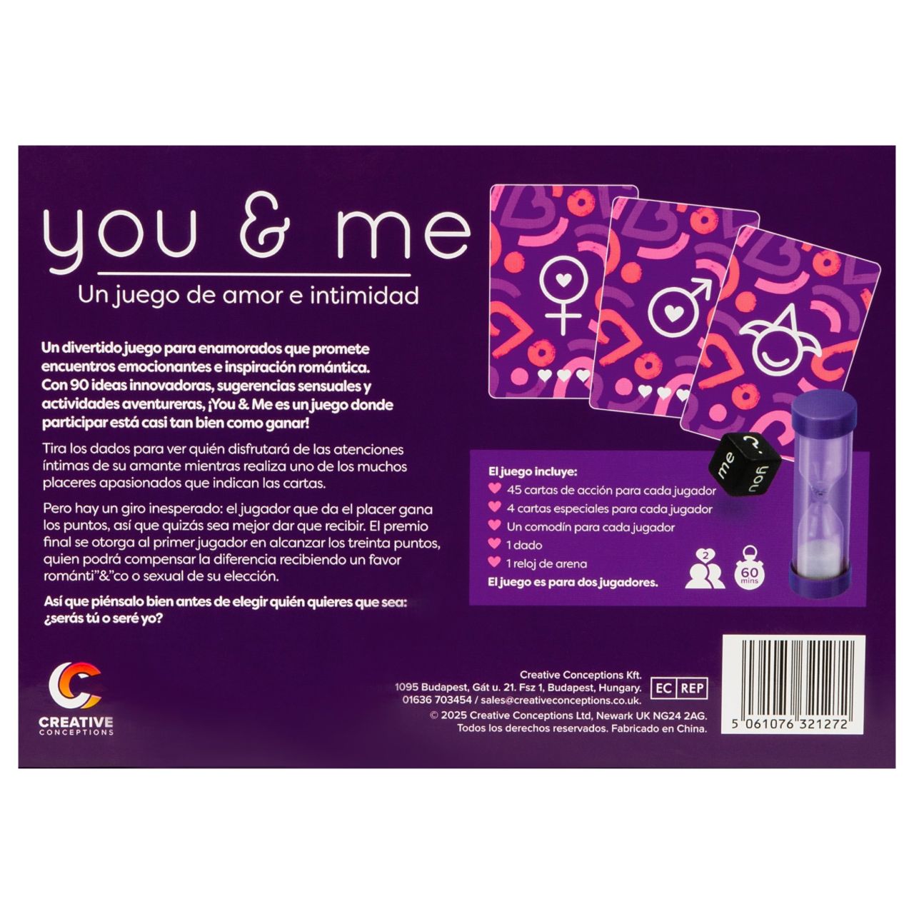 you & me - erotikus párjáték (spanyol)