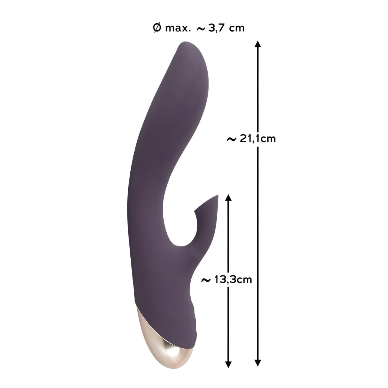 Javida - vízálló, vibrátor csiklószívóval (lila) Javida - vízálló, vibrátor csiklószívóval (lila)