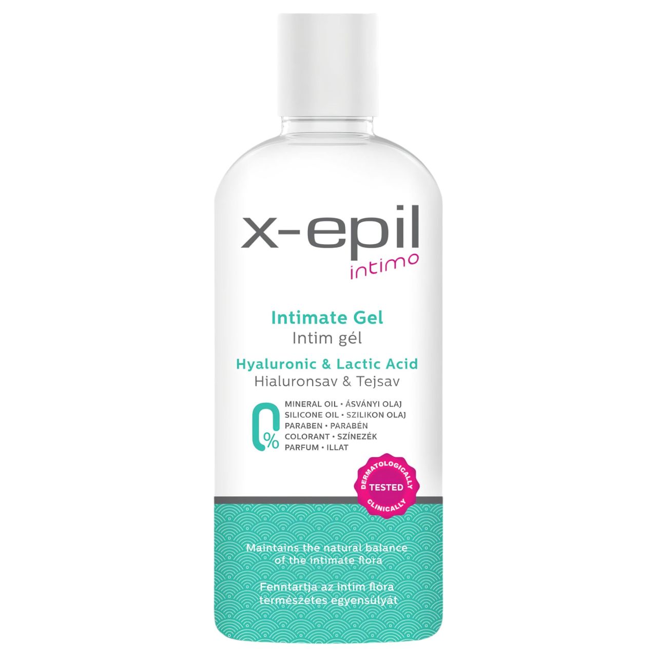 X-Epil Intimo - intim hidratáló gél hialuronsavval (100 ml)
