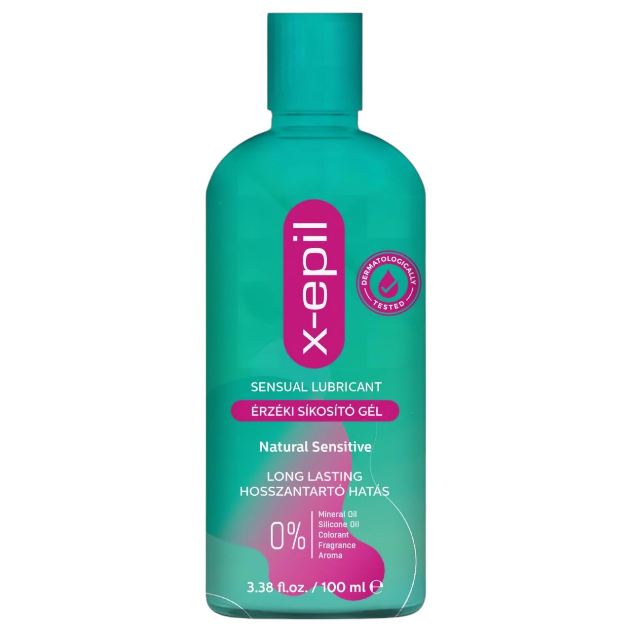 X-Epil Natural Sensitive - intim síkosító gél érzékeny bőrre (100 ml)