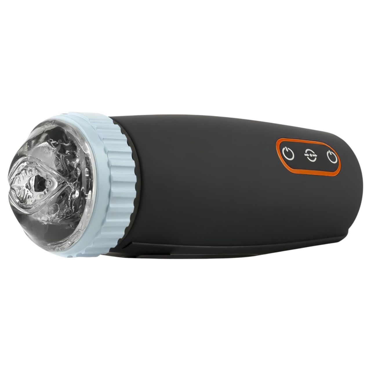 CRUIZR CM05 - akkus, lökő-szívó maszturbátor férfiaknak (fekete-kék) CRUIZR CM05 - akkus, lökő-szívó maszturbátor férfiaknak (fekete-kék)