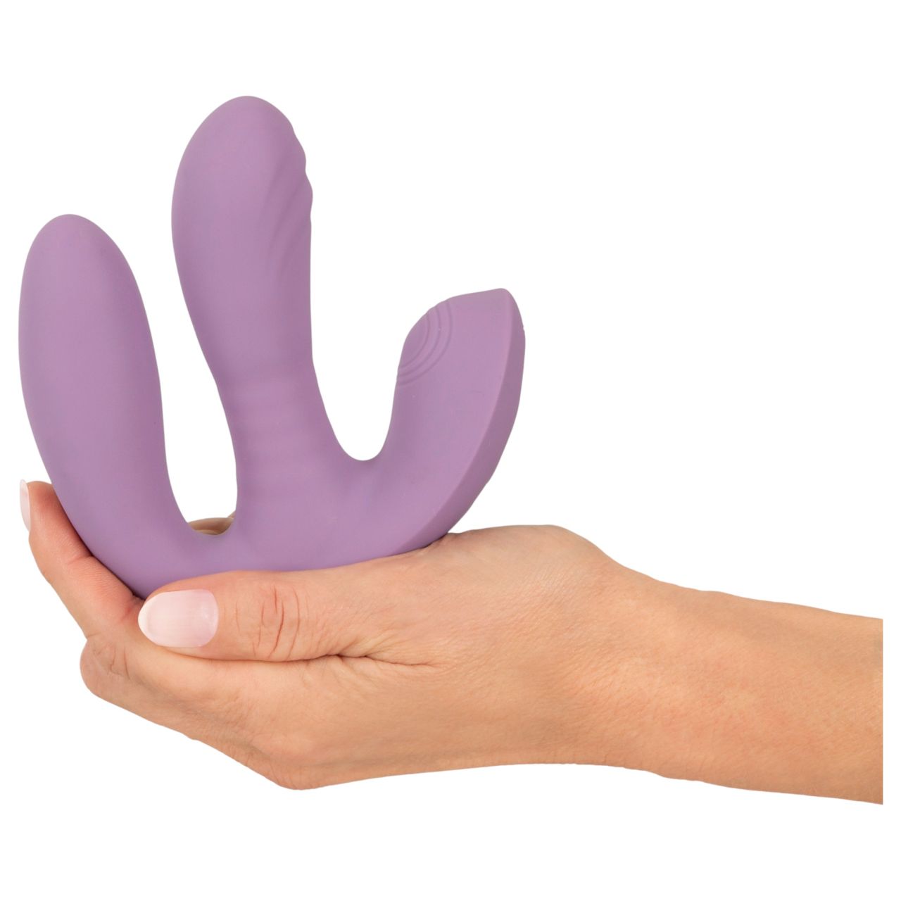 Beau Coeur Mireva - tripla karos, távirányítós vibrátor (lila) Beau Coeur Mireva - tripla karos, távirányítós vibrátor (lila)