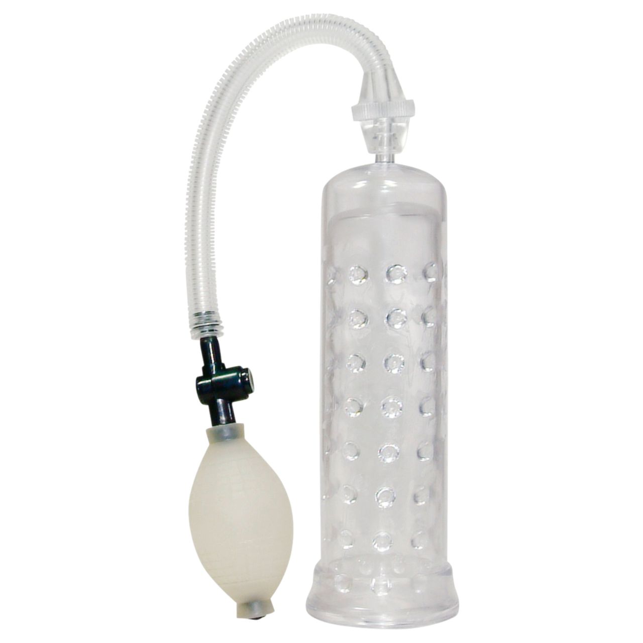 You2Toys Crystal - átlátszó, kézi vákuumos péniszpumpa