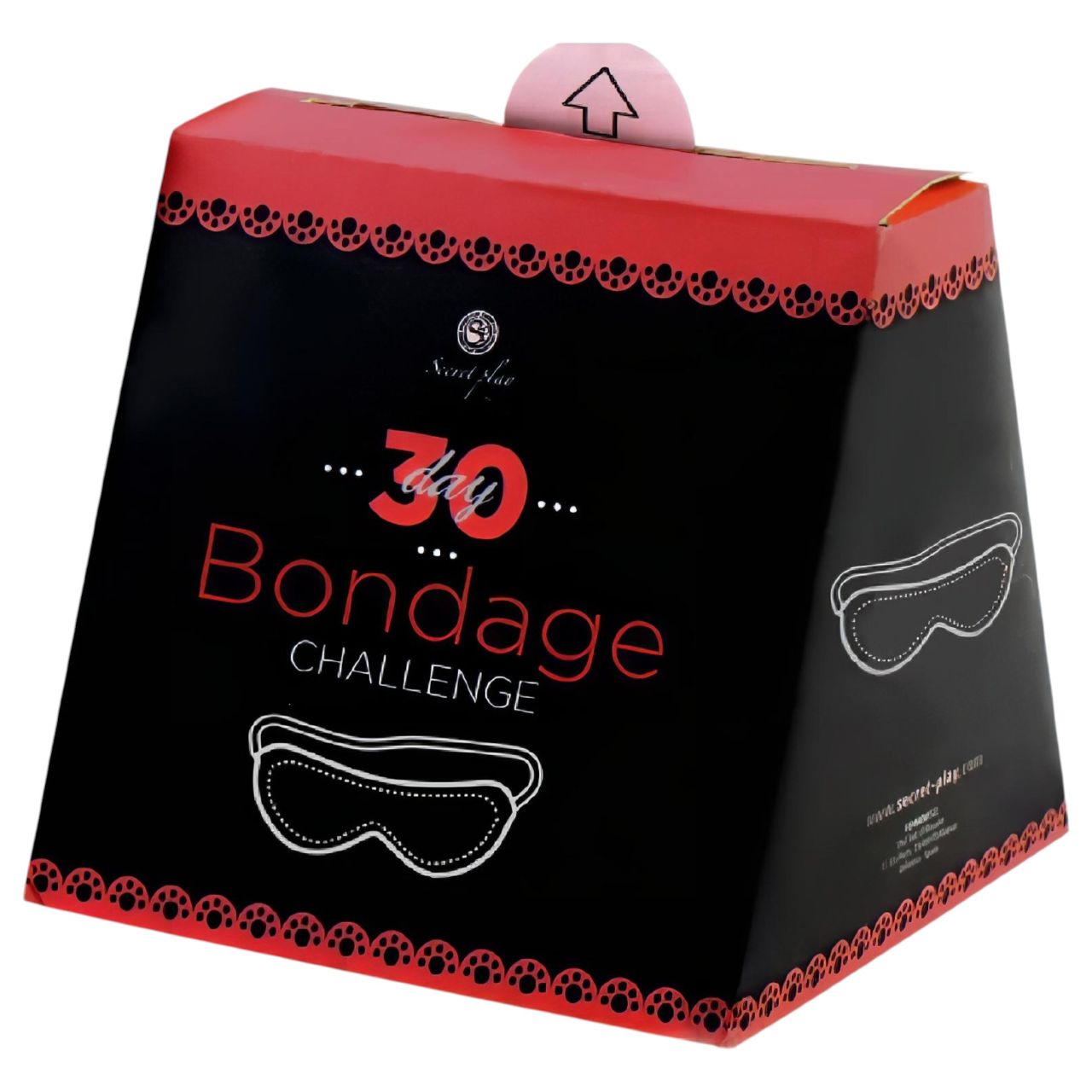 Secret Play 30 Day Bondage Challenge - bondage kihívás kártyajáték (angol, spanyol)