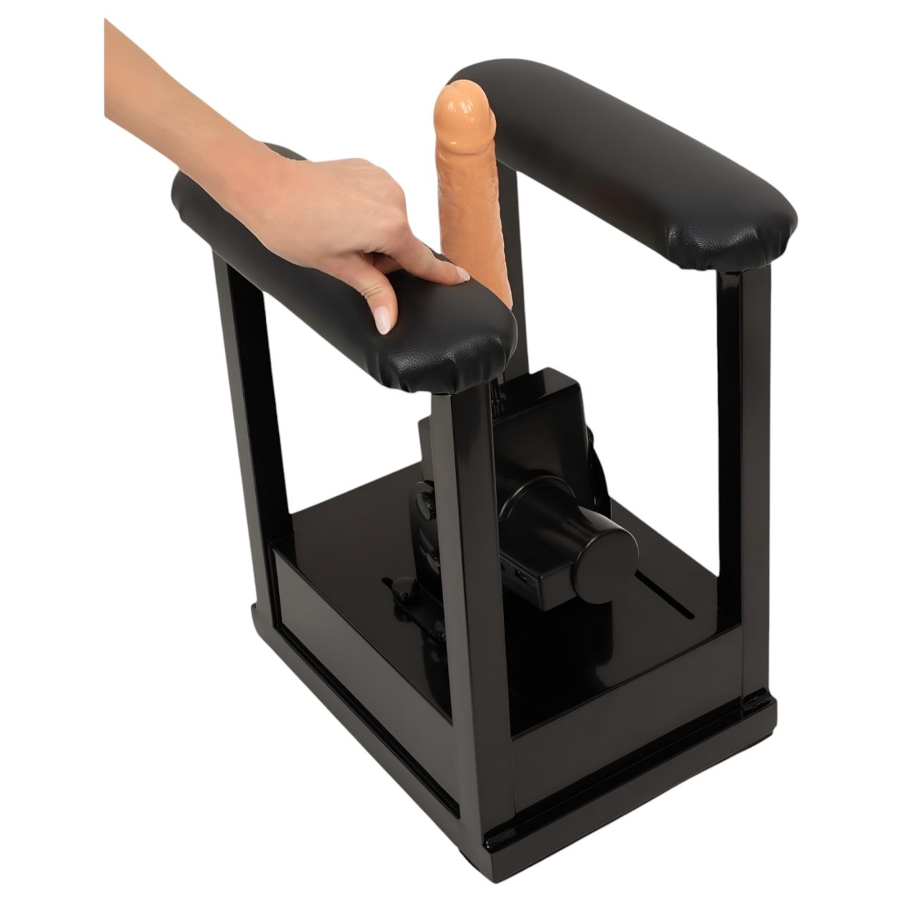 The Banger Sit-On-Climaxer - ráülős hálózati szexgép (fekete) The Banger Sit-On-Climaxer - ráülős hálózati szexgép (fekete)