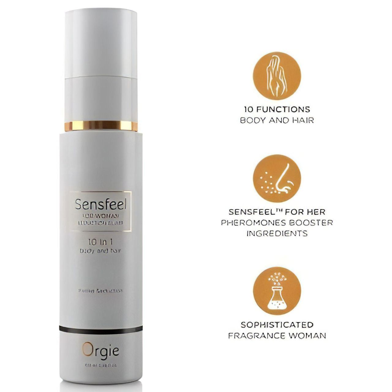 Orgie Sensfeel - feromonos haj- és testápoló krém nőknek (100 ml) Orgie Sensfeel - feromonos haj- és testápoló krém nőknek (100 ml)