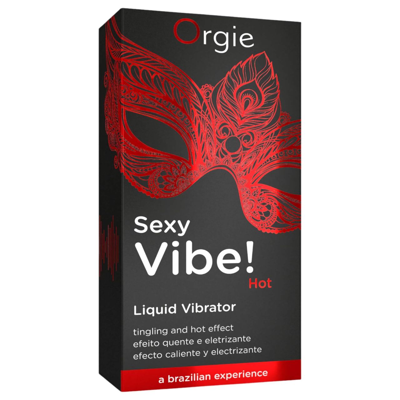 Orgie Sexy Vibe HOT - epres, melegítő folyékony vibrátor (15 ml) Orgie Sexy Vibe HOT - epres, melegítő folyékony vibrátor (15 ml)