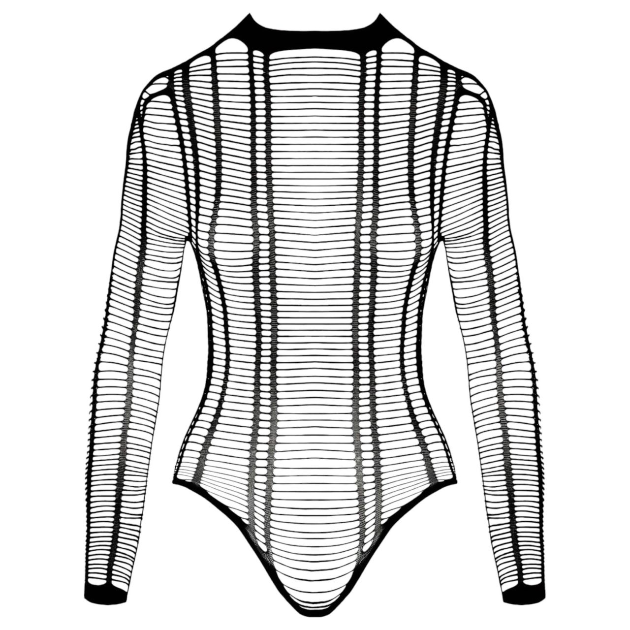 Cottelli - fekete csíkos nyitott body (S-L) Cottelli - fekete csíkos nyitott body (S-L)