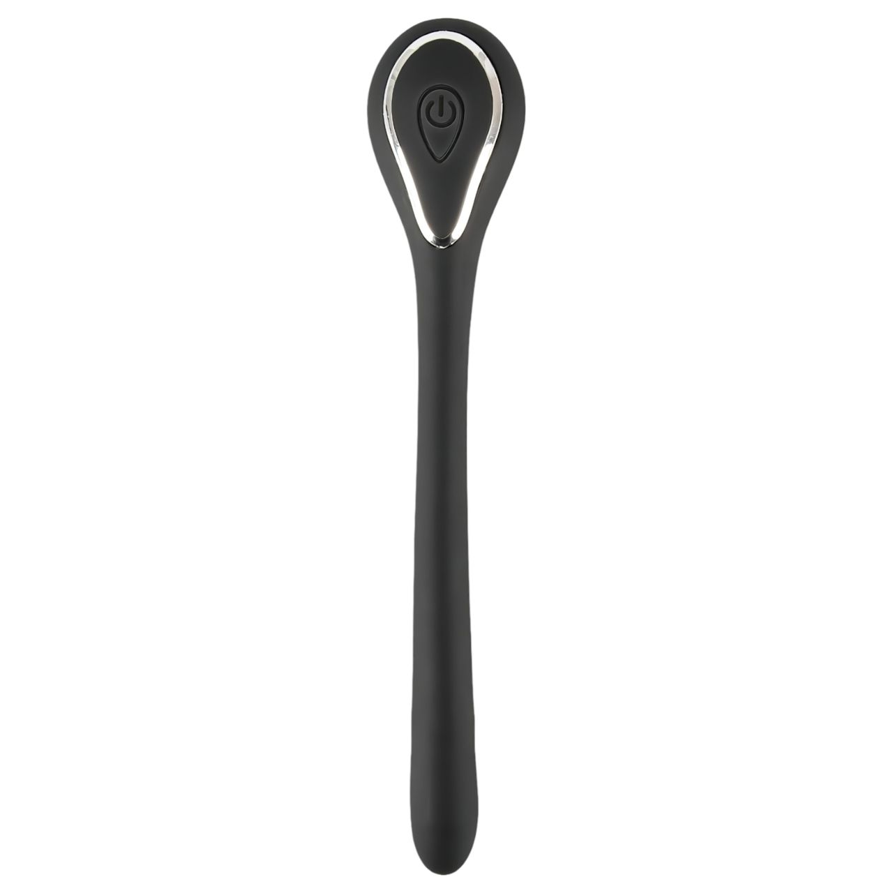 Penis Plug Dilator - fekete akkus, vibrációs húgycső dilátor (1 cm) Penis Plug Dilator - fekete akkus, vibrációs húgycső dilátor (1 cm)